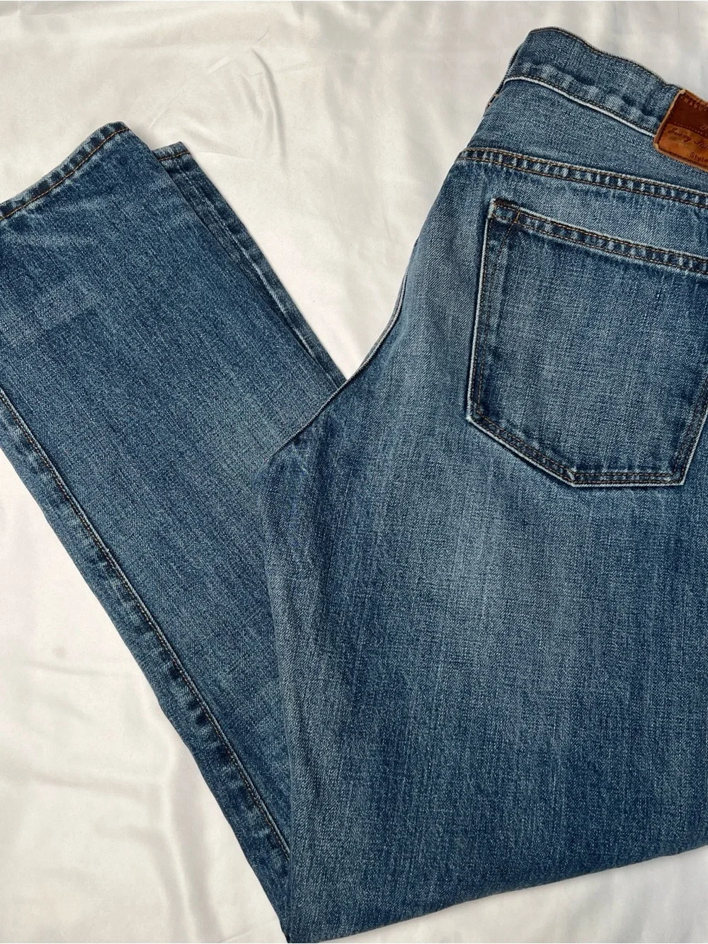 J.Crew 770 Straight Fit Men’s Jeans 33x32 Blue 100% Cotton
